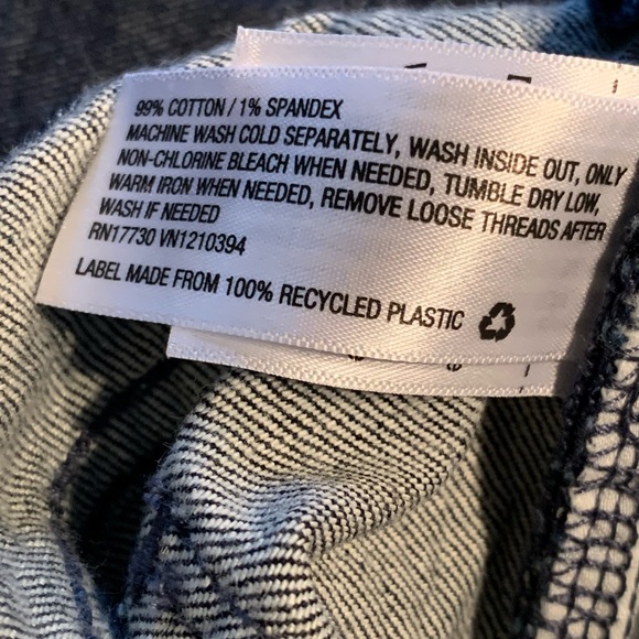 Universal Thread High Rise Midi Jean Shorts - Picture 9 of 12